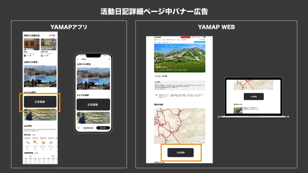 YAMAP Ads(β版)