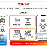ジーネクスト、「すべての声が、未来を変える」ライブコマース事業“VoX Live”を始動