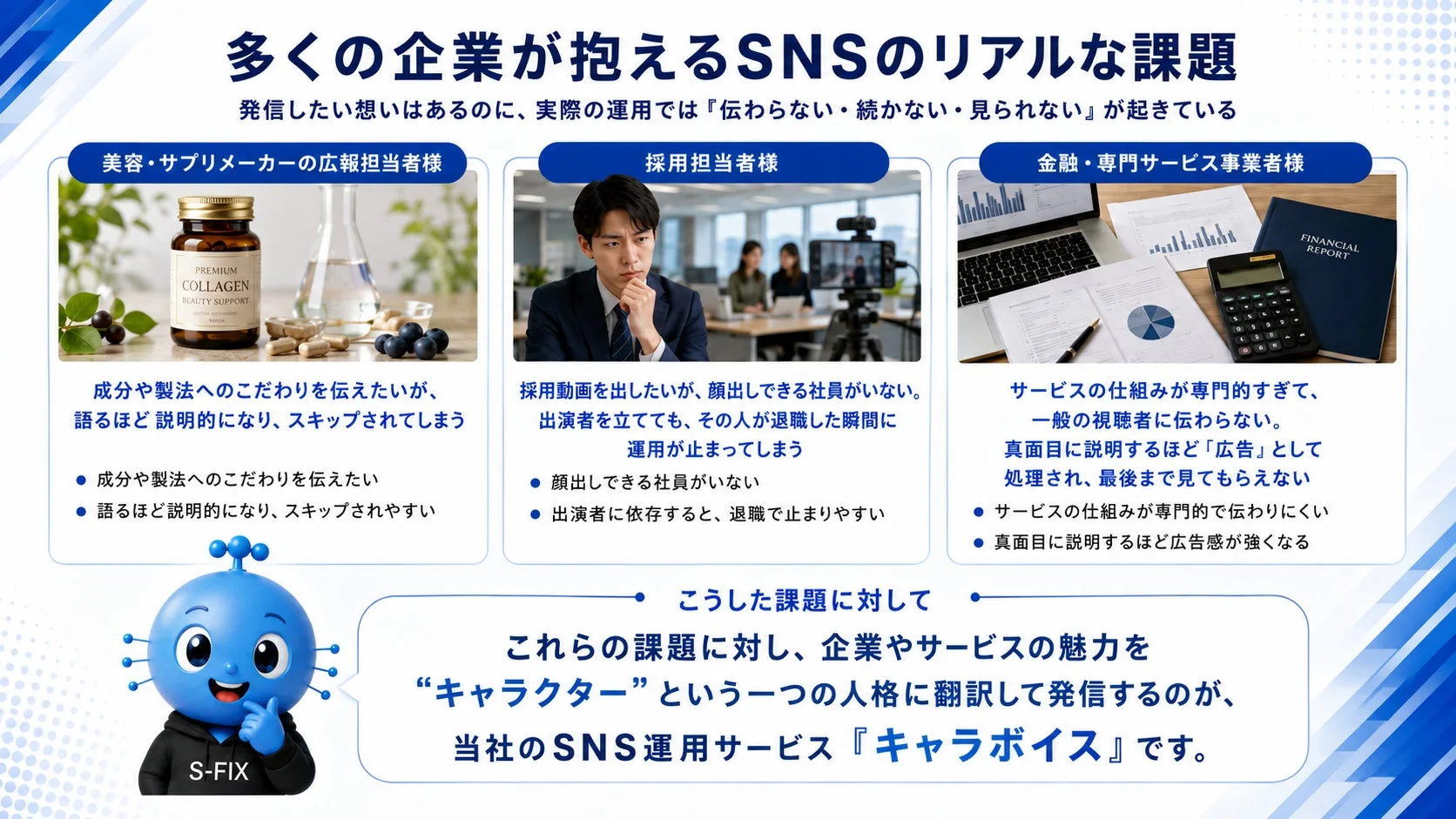 多くの企業が抱えるSNSのリアルな課題