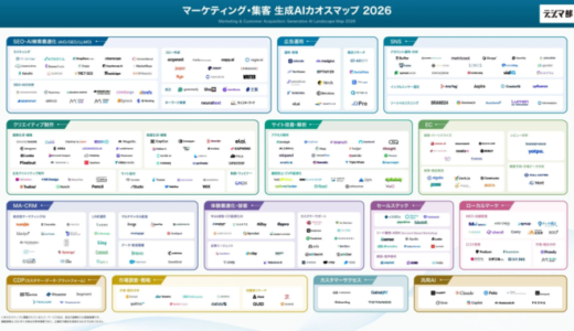 株式会社シード、「2026年版 マーケティング・集客 生成AIカオスマップ」を公開