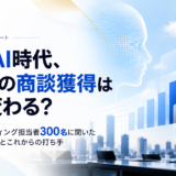 生成AI時代のBtoB営業・マーケティング担当者300名への商談獲得に関する実態調査2026(KAEN)